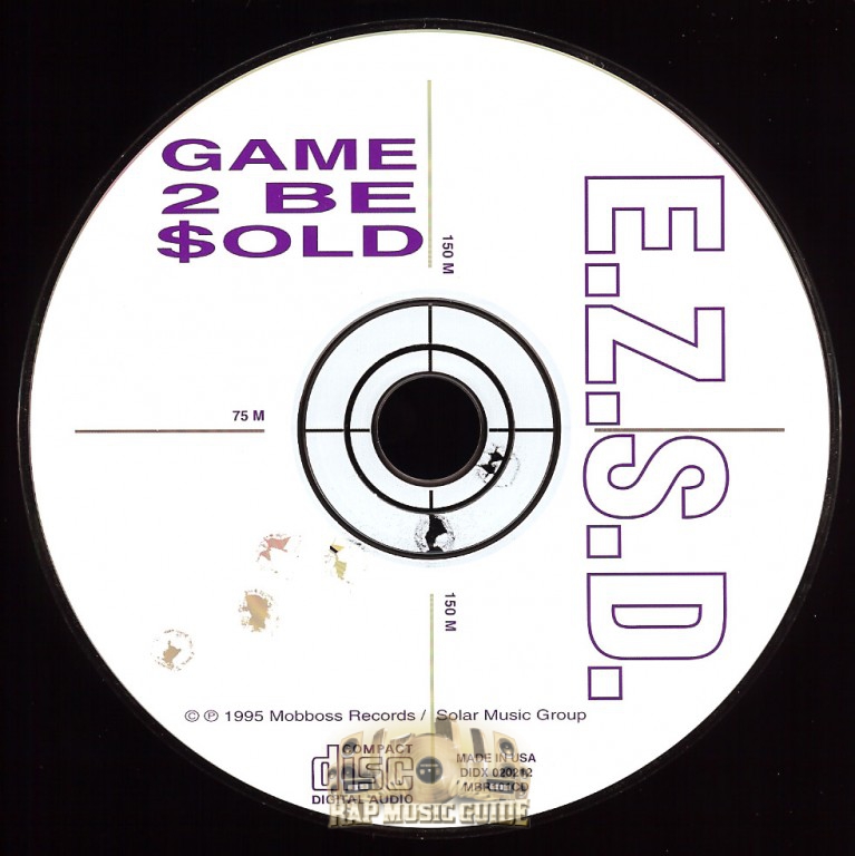 洋楽 E.Z.S.D. GAME 2 BE $OLD CD E.Z.S.D. – Game 2 Be $old – CD (Album, Unofficial Release